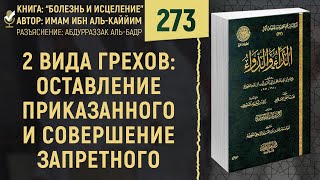 2 вида грехов: оставление приказанного и совершение запретного | Болезнь и Исцеление | №273