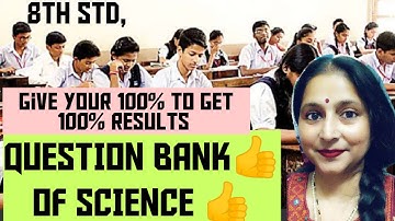 8th Std 👍 QUESTION BANK OF SCIENCE 👍 SUBSCRIBE🔔TO GET NOTIFICATION OF MY LIVE STREAM AND NEW VIDEOS