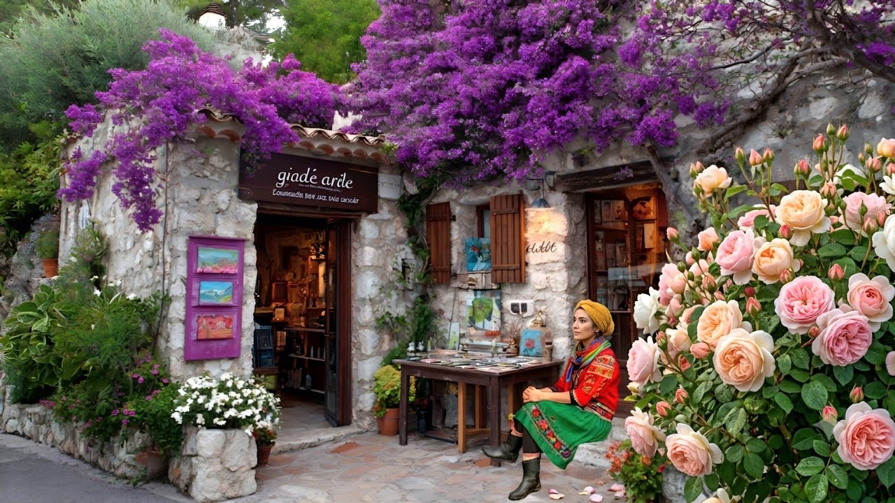 CHOSEN AS THE MOST BEAUTIFUL VILLAGE IN THE WORLD - A TRUE FLOWERING PARADISE - A STUNNING BEAUTY