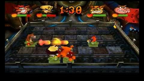 Crash Bash Beta Walkthrough Part 10: Metal Fox [Spyro 3 Demo]