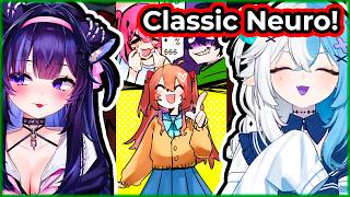 Aquwa \u0026 Lina React To Neuro Destroying Vedal...