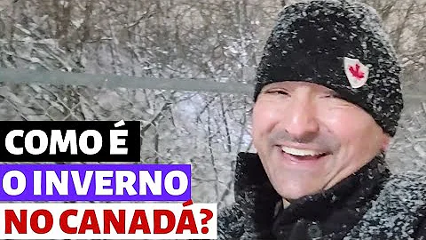 Qual o mês mais frio no Canadá?