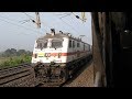 Incredible Parallel Action: Coalfield SF Express vs Sealdah Rajdhani Express.