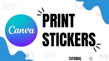 How to Print Stickers from Canva