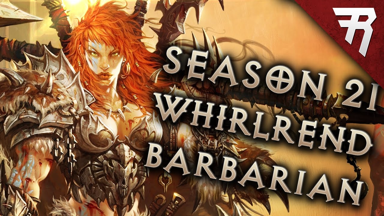 Diablo 3 2.6.10 Barbarian Build: Whirlrend Wrath the Wastes GR 148+ (Season 22 Guide) YouTube