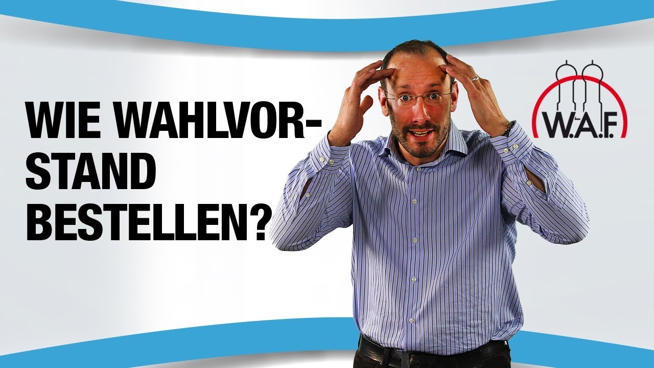 Betriebsratswahl Wahlvorstand Wie Muss Der Wahlvorstand Bestellt Werden Betriebsrat Video Youtube