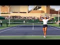 Emma Raducanu | Court Level Practice [4k 60fps]