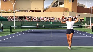 Emma Raducanu | Court Level Practice [4k 60fps]