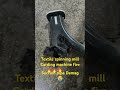 textile spinning mill carding machine fire🔥 and suction pipe damage 🔧| #textile spinning #carding