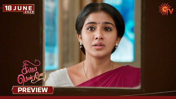 Singappenne - Preview | 18 June 2025 | Tamil Serial | Sun TV