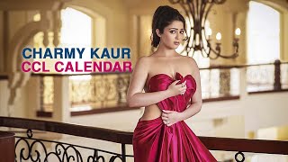 Charmy Kaur Photo Shoot For CCL Calendar | Telugu Warriors - Brand Ambassador