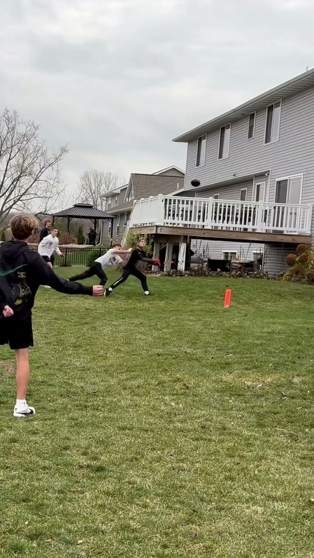 Mason makes the insane toe tap catch for the touchdown?!! #football #sports #shorts #fyp #nfl
