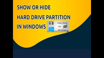 How to Show and Hide Hard Disk Partition C or D Drive ||Show and Hide Partition in Hindi