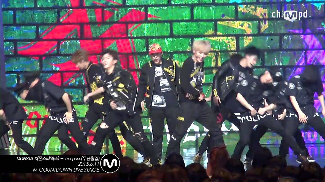[MPD직캠] 몬스타엑스 직캠 '무단침입(Trespass)' (MONSTA X Fancam)  | @MCOUNTDOWN_2015.6.11