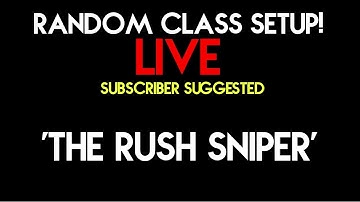 Call of Duty: Ghosts Random Class setup! 