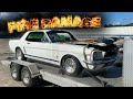 I Bought a Badly Burnt 1965 Ford Mustang ! ( Can We Save It?)