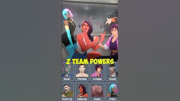 Every Hero Power On Z-Team - Dispatch #dispatchgame #shorts