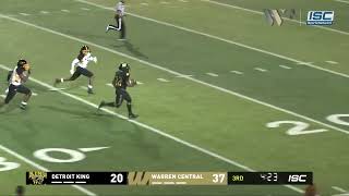 Warren Central's Keith Jackson and Rodney Johnson bust through tackles for long touchdown runs!