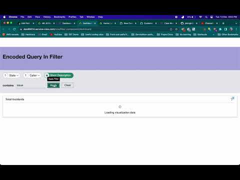 UI Builder || Using Encoded Query to filter reports