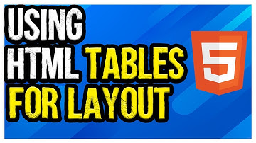 HTML Website Layout in Table Tag Tutorial in Hindi / Urdu | Beginner-Friendly Guide