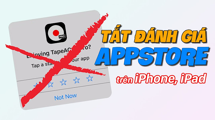 Caách đánh giá trên app store