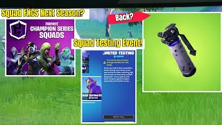 SQUAD FNCS Confirmed? SHADOW BOMBS Are Back? Chapter 2 Season 3 (Fortnite Battle Royale)