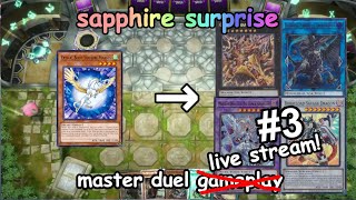 Sunday stream: Yu-Gi-Oh Master Duel with Crystal Beasts & Sapphire Surprise