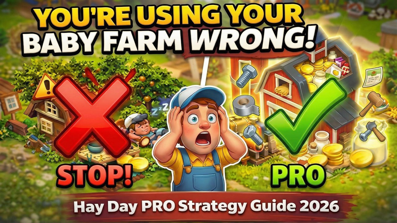 You’re Using Your Baby Farm WRONG! 😱 Hay Day PRO Strategy Guide 2026