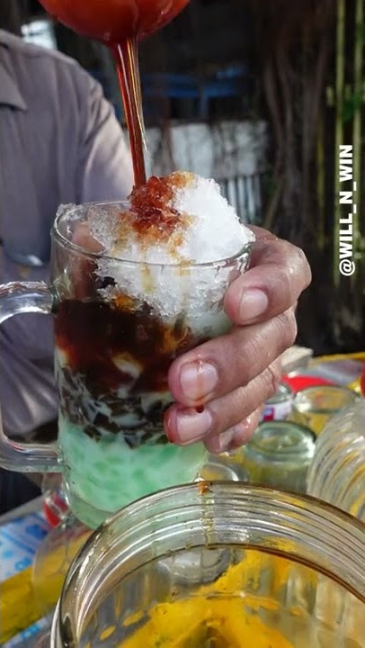 Es Cendol Campur - Indonesian Street Food
