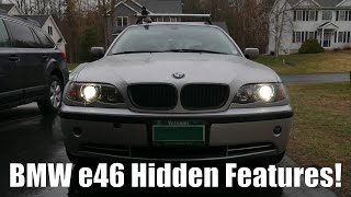10 Hidden Features in Your BMW e46 You Don