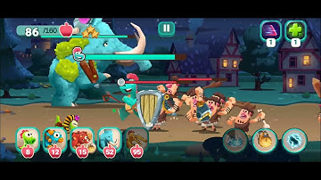 Finishing Island 27-4 Dino Bash Travel Through Time Gameplay