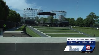 Kansas City’s FIFA Fan Festival taking shape with giant stage, local music and food vendors