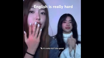 English is really hard #katseye #yoonchae #sophia #shorts