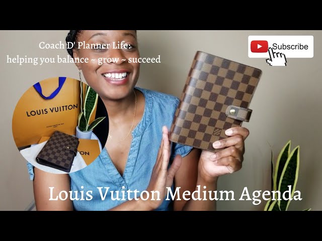 Louis Vuitton Agenda Review Why I Got the Medium (MM) Size 