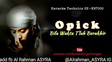 Thumbnail of Karaoke Opick bila waktu telah berakhir