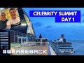 Celebrity Summit Day 1 - Boarding, Buffet, Sail Away, Friendly Feud, Mike Wilson Impressionist