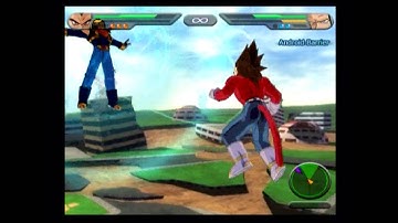 DBZ Budokai Tenkaichi 1 | CPU vs CPU #52 | SSJ4 Vegeta vs Super Android 17