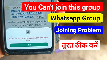 how to not join whatsapp group | You can