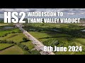 HS2 - Waddesdon to Thame Valley Viaduct | 8th June 2024
