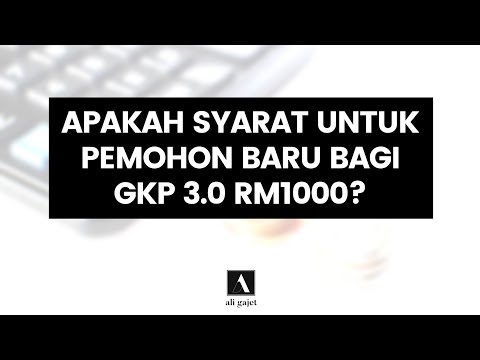 Syarat Kelayakan Permohonan Baru Geran Khas Prihatin GKP 3.0 RM1000