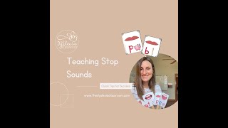 Tips for Teaching Stop Sounds