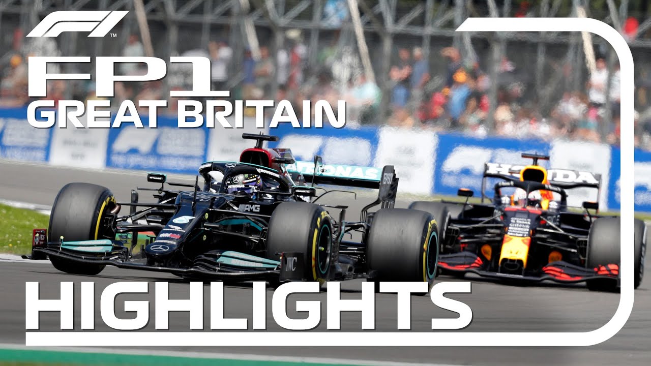 Kontrovers udkast Tøj FP1 Highlights | 2021 British Grand Prix - YouTube