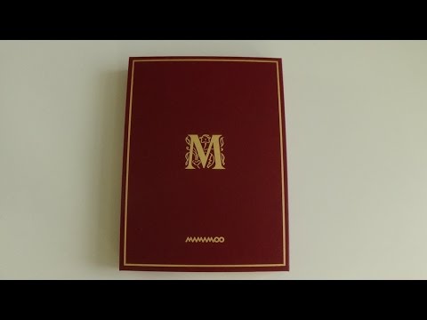 Unboxing Mamamoo 마마무 4th Korean Mini Album Memory - YouTube