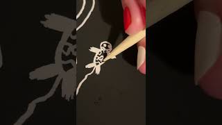 Drawing the “TURTLES BACK” on scratchart #shorts #art #turtle