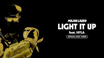 Major Lazer - Light It Up (feat. Nyla) [Official Lyric Video]