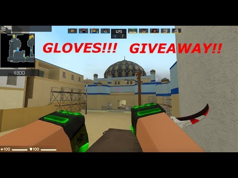 Rare Hazard Gloves And More Roblox Counter Blox Youtube - roblox gloves