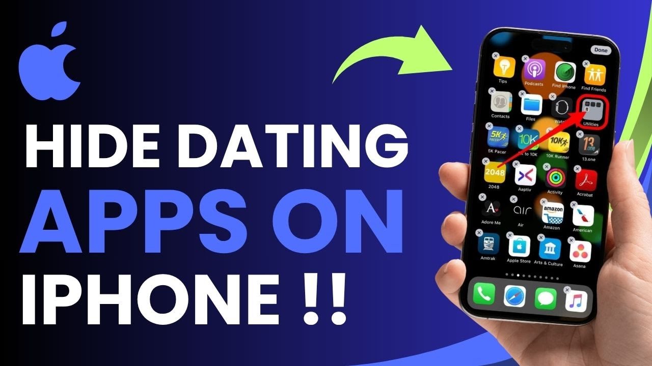 How to Hide Dating Apps on iPhone! (App Lock)