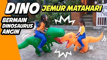 Drama Dinosaurus Berjemur Matahari Biar Imun Kuat !!!