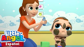 Bebé Juan No Quiere Bañarse Caricaturas Canciones Infantiles Little Angel Español