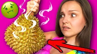 ВОНЮЧИЙ ДУРИАН! Пробую ОПАСНЫЙ ФРУКТ! Durian / Покупки / Семейные влоги